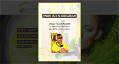Desktop Screenshot of kosmetikstudio-kuhnert.de
